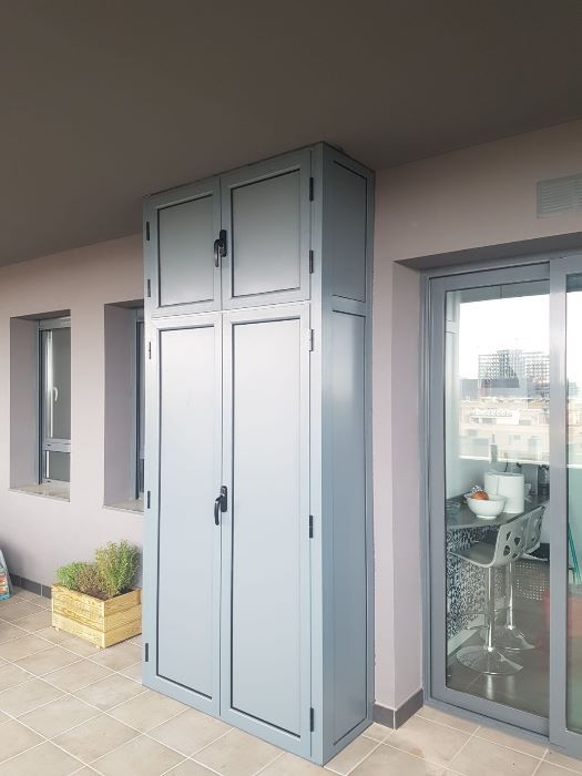 roperos de aluminio a la medida en Saltillo